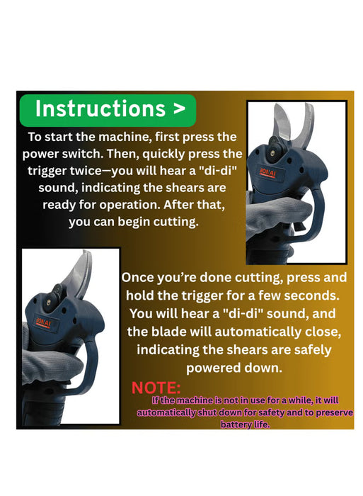 Cordless Pruning Shears (BN-HK045)