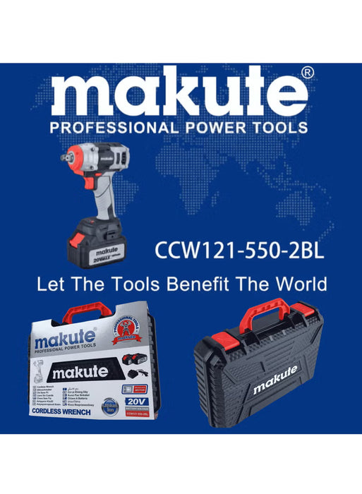 Cordless Impact Wrench (CCW121-550-2BL)